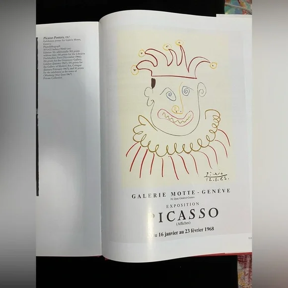 Picasso Posters HB Art Book By Maria Costantino Very good Condition - Picture 8 of 9